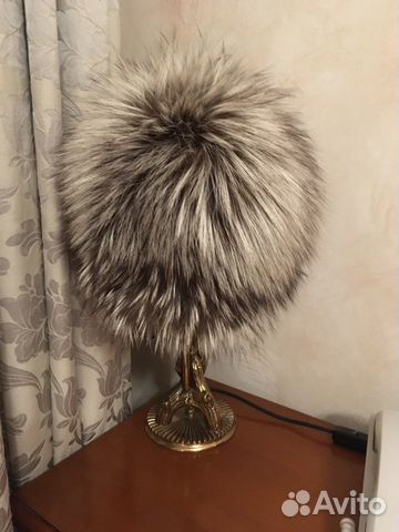 Шапка меховая чернобурка