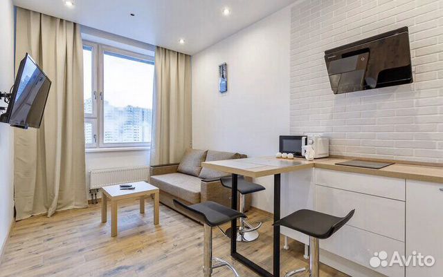 

1-к. квартира, 39 м², 2 кровати