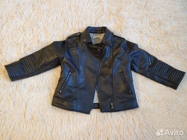 Кожаная куртка Mango на девочку (р.116) Кожаная куртка Mango на девочку (р.116)
