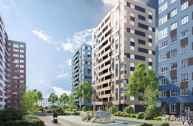 2-к квартира, 51.4 м², 13/13 эт. 2-к квартира, 51.4 м², 13/13 эт.