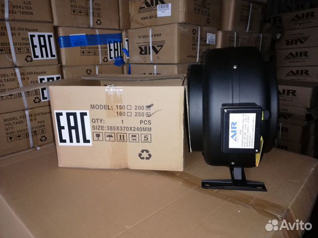 Вентилятор канальный центробежный Air sc 250