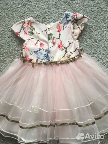 Платье и кофточка для девочки