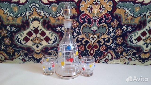 Графин и 3 рюмки