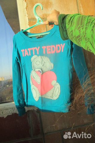 Юбка и кофта голубые XS (Tatty Teddy, мишка Teddy)