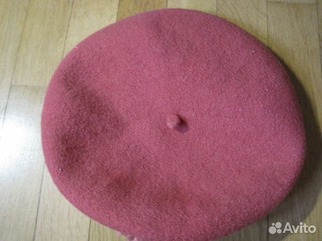 Берет с шарфом