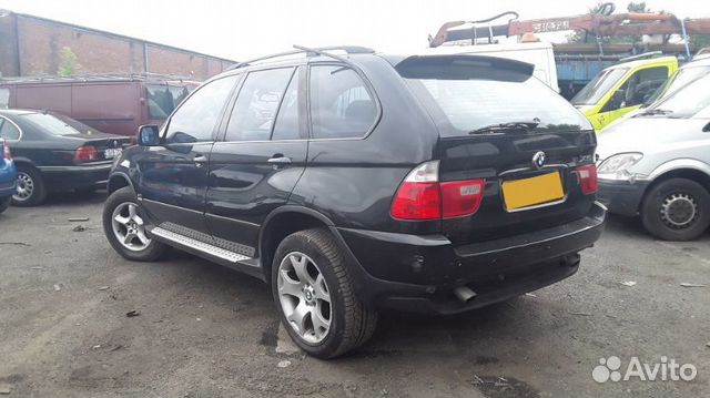 Черный BMW X5 E53 2003 года из Англии на разбор Черный BMW X5 E53 2003 года из Англии на разбор