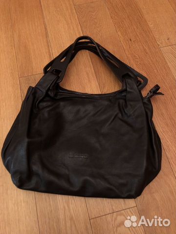 Сумка коричневая Jil Sander Сумка коричневая Jil Sander