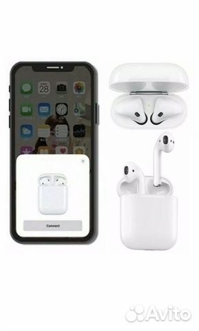 Восстановленнные AirPods2 с беспроводной зарядкой