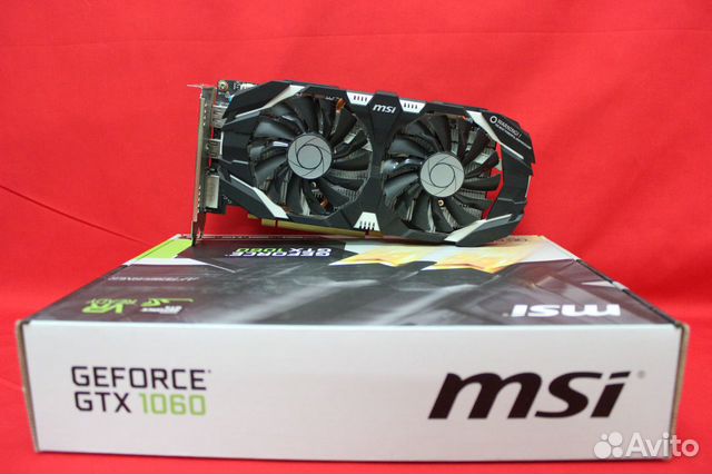 MSI GeForce GTX 1060 6GT OCv1 GTX1060 6GB 89509501844 купить 3