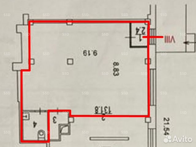 Сдам помещение свободного назначения, 72 м²