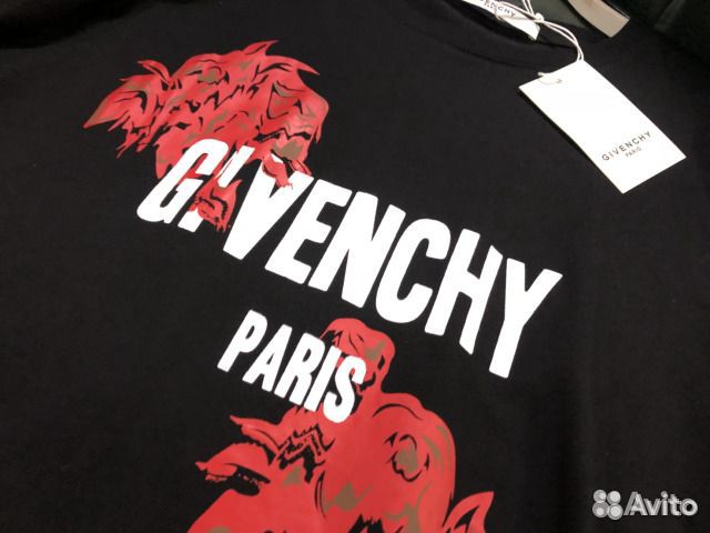 Футболка Givenchy Paris Коллекция 2018 Футболка Givenchy Paris Коллекция 2018