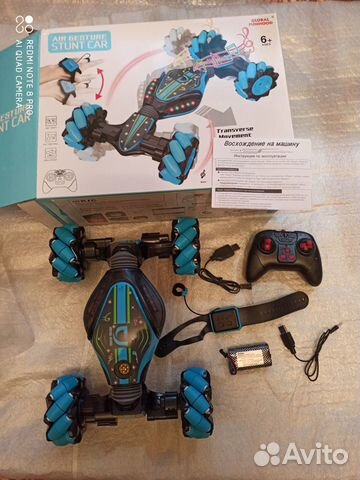 Машинка перевертыш управление жестами Машинка перевертыш управление жестами