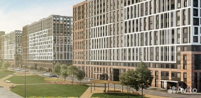 2-к квартира, 56.8 м², 2/14 эт.