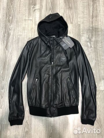 Кожаная куртка Dolce Gabbana, оригинал, Италия Кожаная куртка Dolce Gabbana, оригинал, Италия