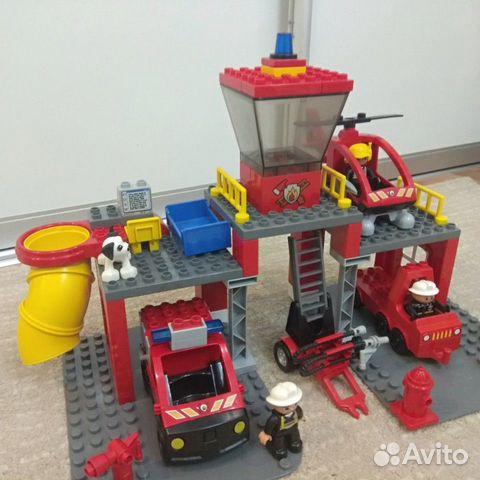Лего Дупло Lego duplo Пожарная станция