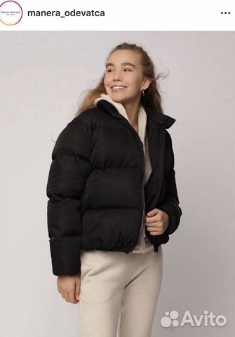Пуховик manera odevatca Пуховик manera odevatca