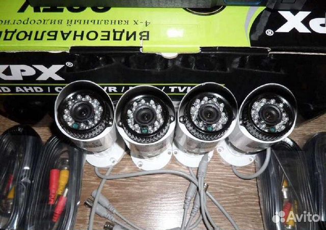 Комплект видеонаблюдения 4 камеры XPX K3904 1 MP