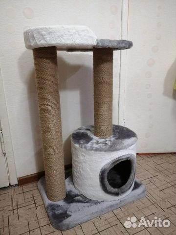 Дом для кошек с когтеточкой купить на Зозу.ру - фотография № 3