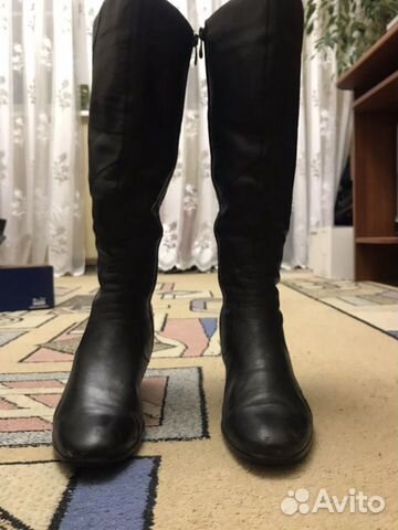 Женские осенние высокие сапоги 40 размера Женские осенние высокие сапоги 40 размера