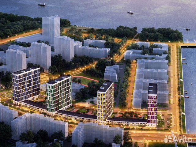 1-к квартира, 43.6 м², 6/22 эт.