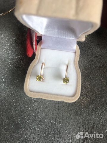 Новые Золотые серьги детские Новые Золотые серьги детские
