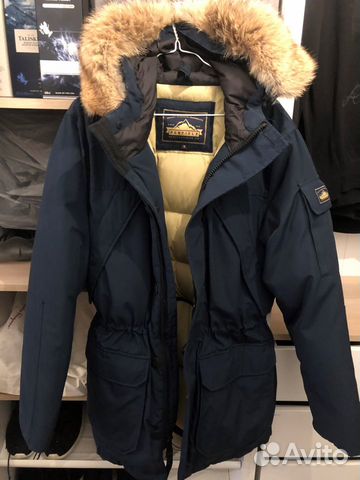 Пуховик парка Penfield Hoosac Coyote Fur синия М Пуховик парка Penfield Hoosac Coyote Fur синия М