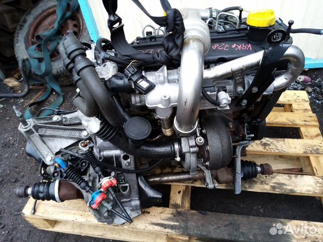 Двигатель renault Megane 1.5DCI 05г к9к728 Двигатель renault Megane 1.5DCI 05г к9к728