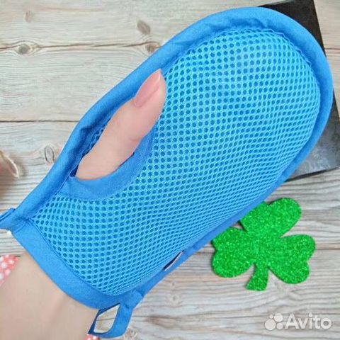 Варежка-мочалка для ухода за телом