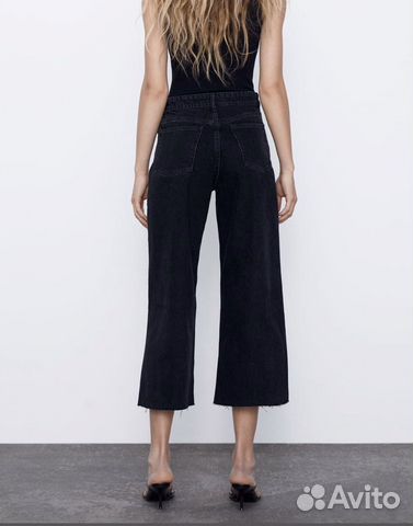 Джинсы кюлоты zara Джинсы кюлоты zara
