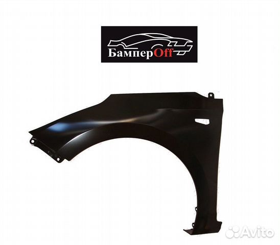 Крыло переднее хендай солярис в цвет