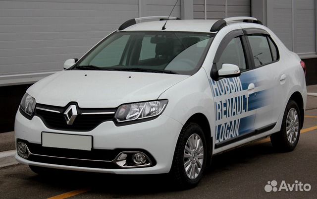 Рейлинги крыши А. П. С Renault Logan (с2014) Рейлинги крыши А. П. С Renault Logan (с2014)