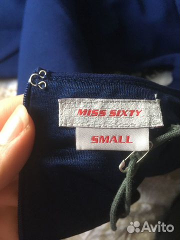 Новое платье Miss Sixty S(42) синее оригилал Новое платье Miss Sixty S(42) синее оригилал