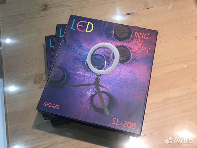 Led лампа кольцевая 20 см + штатив Led лампа кольцевая 20 см + штатив