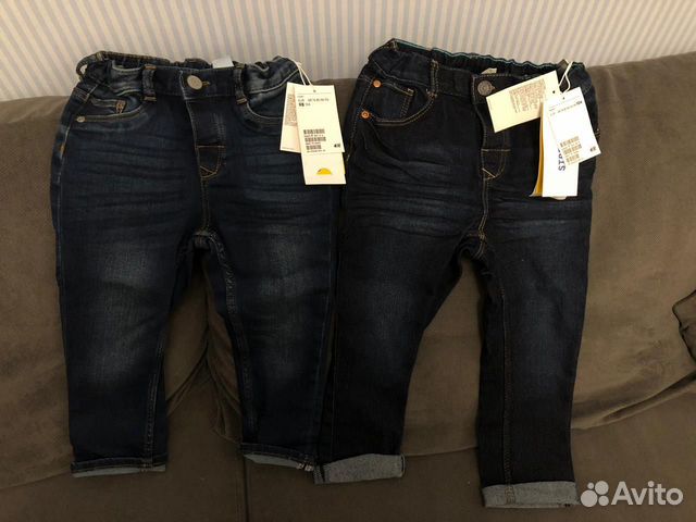Джинсы детские, размер 104 H&M Джинсы детские, размер 104 H&M