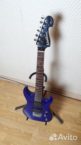 Электрогитара 3/4 Washburn+Комбик+Чехол+Кабель Электрогитара 3/4 Washburn+Комбик+Чехол+Кабель
