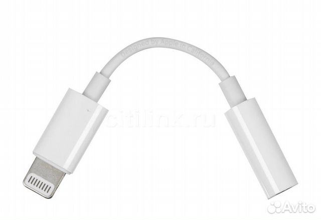 Переходник apple MMX62ZM/A, mini-Jack 3.5 (m), Lig Переходник apple MMX62ZM/A, mini-Jack 3.5 (m), Lig