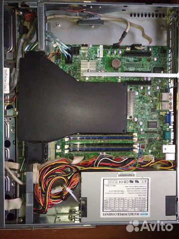Сервер 1U Сервер 1U E3-1270V2/32GB/1TBx4