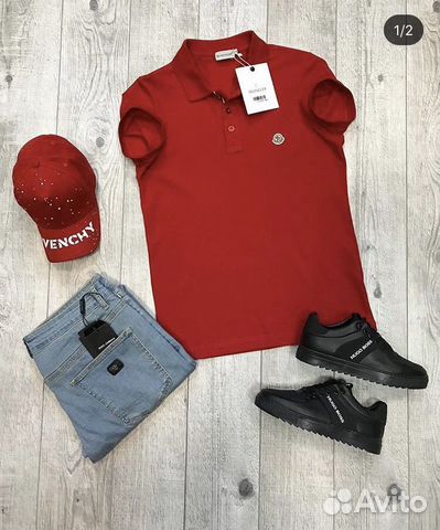 Футболка поло Moncler Футболка поло Moncler