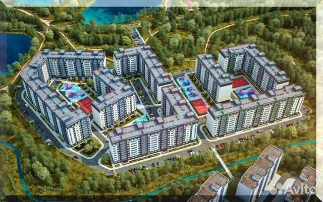 2-к квартира, 57.7 м², 6/9 эт.