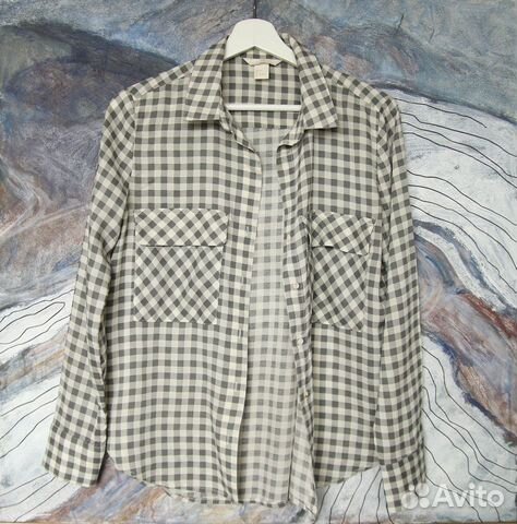 Рубашка в клетку hm
