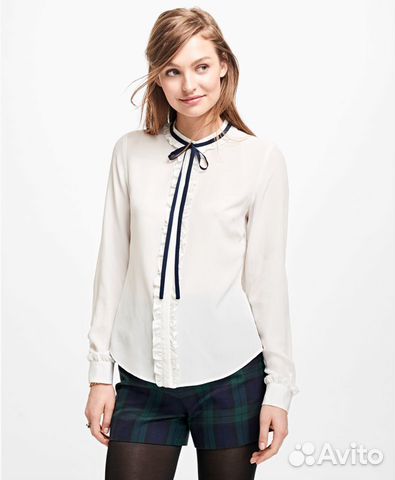 Brooks Brothers, оригинал, шёлковая блуза Brooks Brothers, оригинал, шёлковая блуза