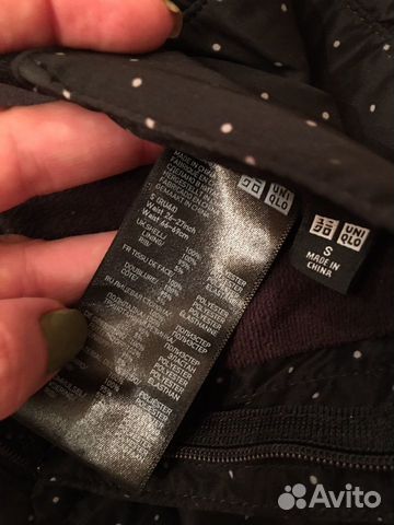 Брюки на флисе uniqlo размер s