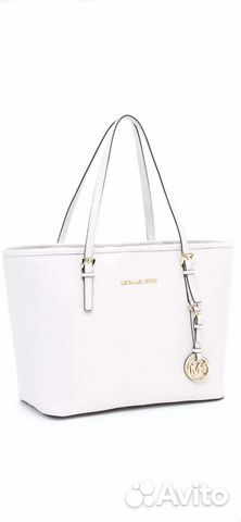 Сумка Michael Kors Шоппер оригинал белая Сумка Michael Kors Шоппер оригинал белая