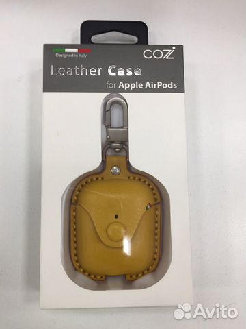 Оригинальные чехлы на Apple AirPods Оригинальные чехлы на Apple AirPods