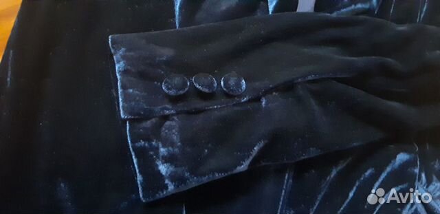 Пиджак бархатный