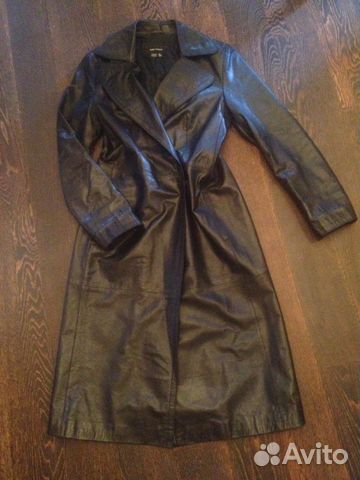 Кожаный плащ Zara Кожаный плащ Zara