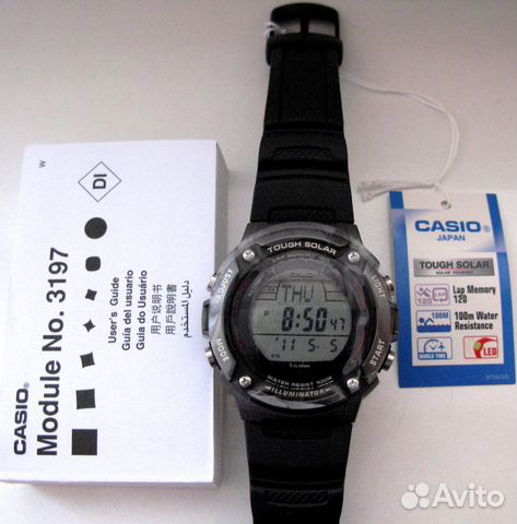 Часы Сasio-W-S200H-1avd/Solar Power/Новые/Ориг