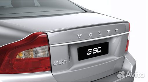 39863238 Спойлер volvo S80 2007+ цвет Ruby red pea