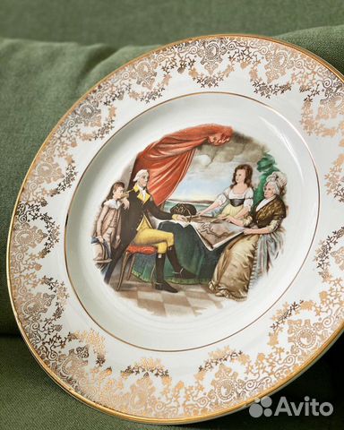 Alfred Meakin тарелка семья Вашингтон, Англия Alfred Meakin тарелка семья Вашингтон, Англия