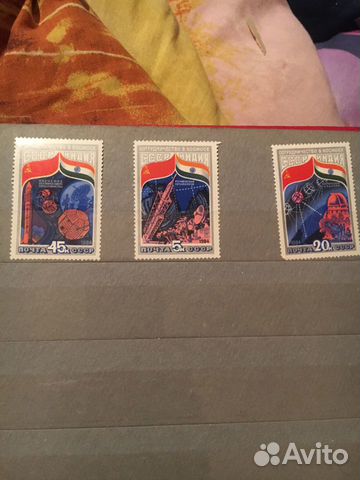 Советские и Вьетнамские Марки 1970-1984 гг